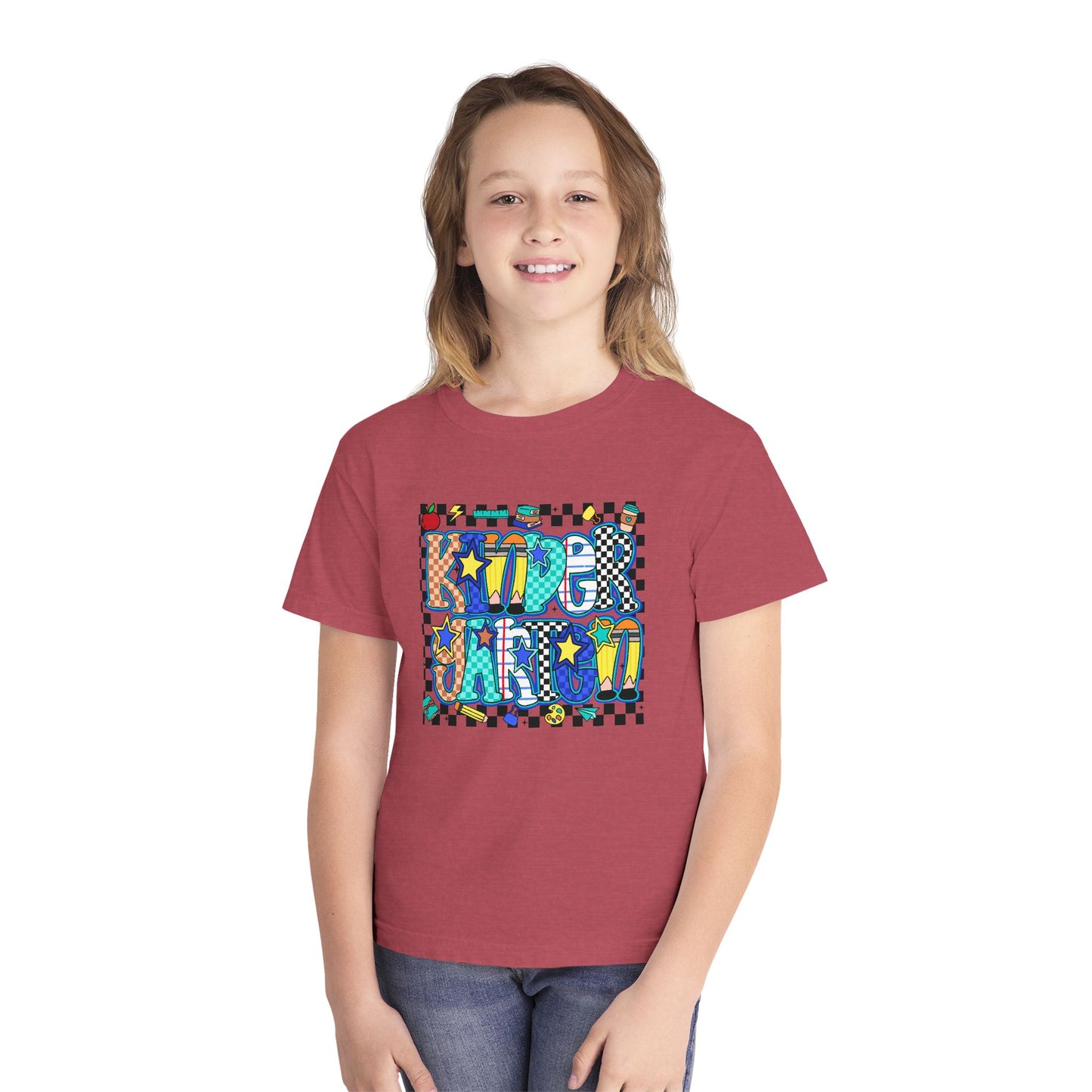 Colorful Kids Graphic Tee, Youth Midweight T-Shirt, Fun Play Shirt, Cool Summer Top, Birthday Gift for Children, Casual Everyday Wear