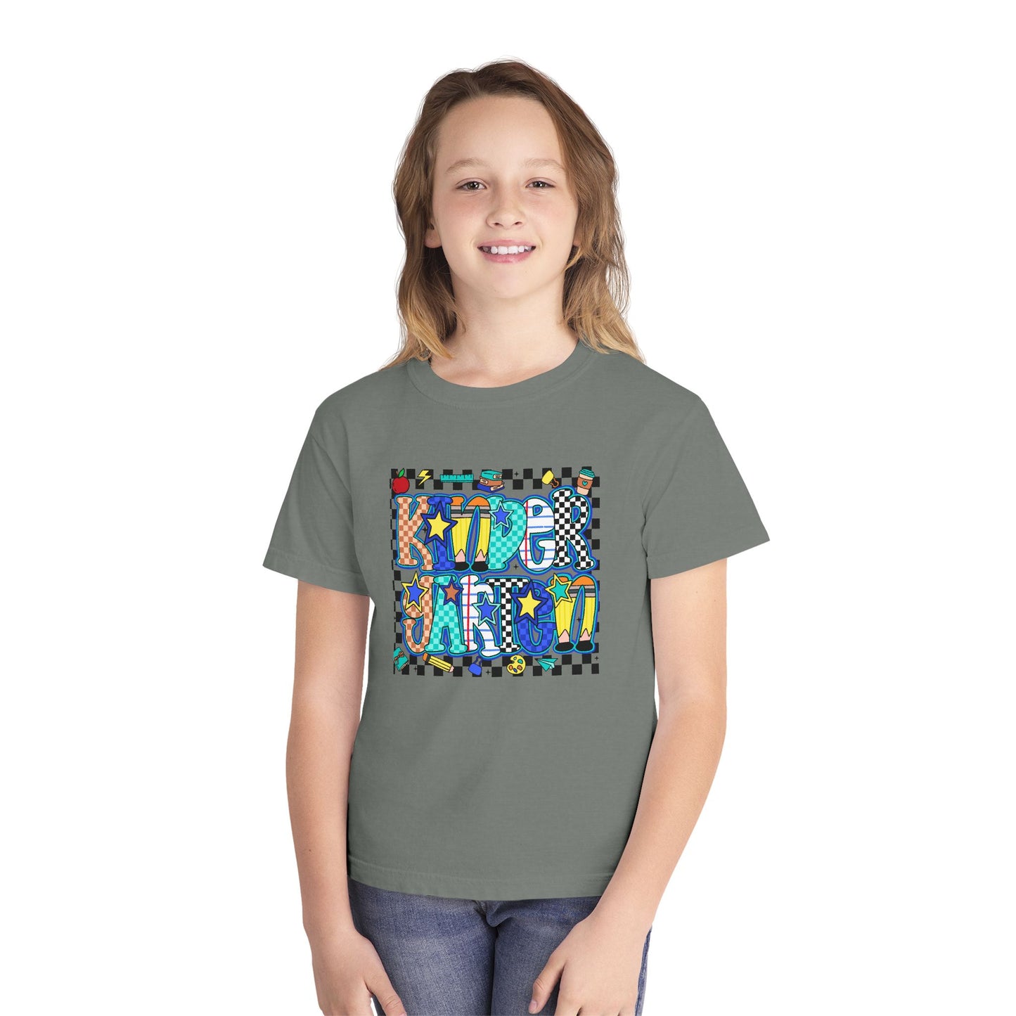 Colorful Kids Graphic Tee, Youth Midweight T-Shirt, Fun Play Shirt, Cool Summer Top, Birthday Gift for Children, Casual Everyday Wear