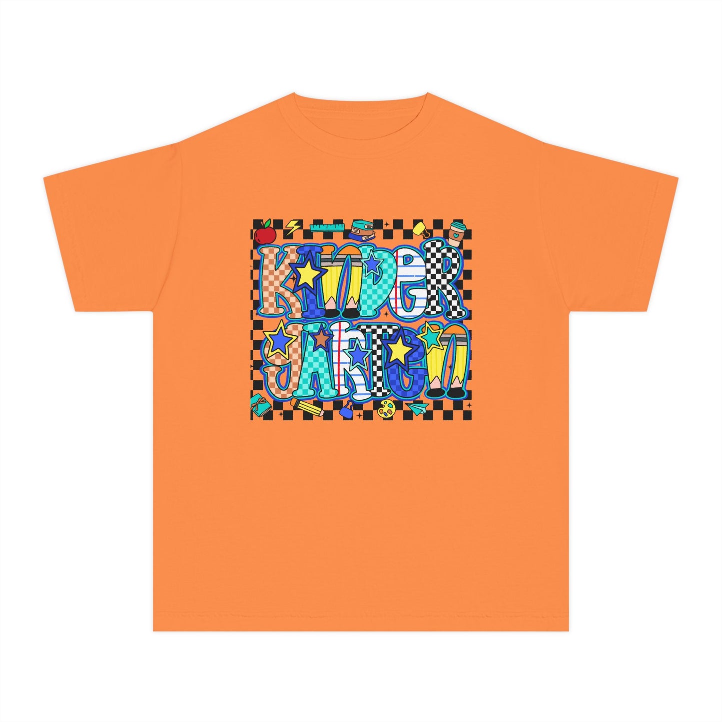 Colorful Kids Graphic Tee, Youth Midweight T-Shirt, Fun Play Shirt, Cool Summer Top, Birthday Gift for Children, Casual Everyday Wear