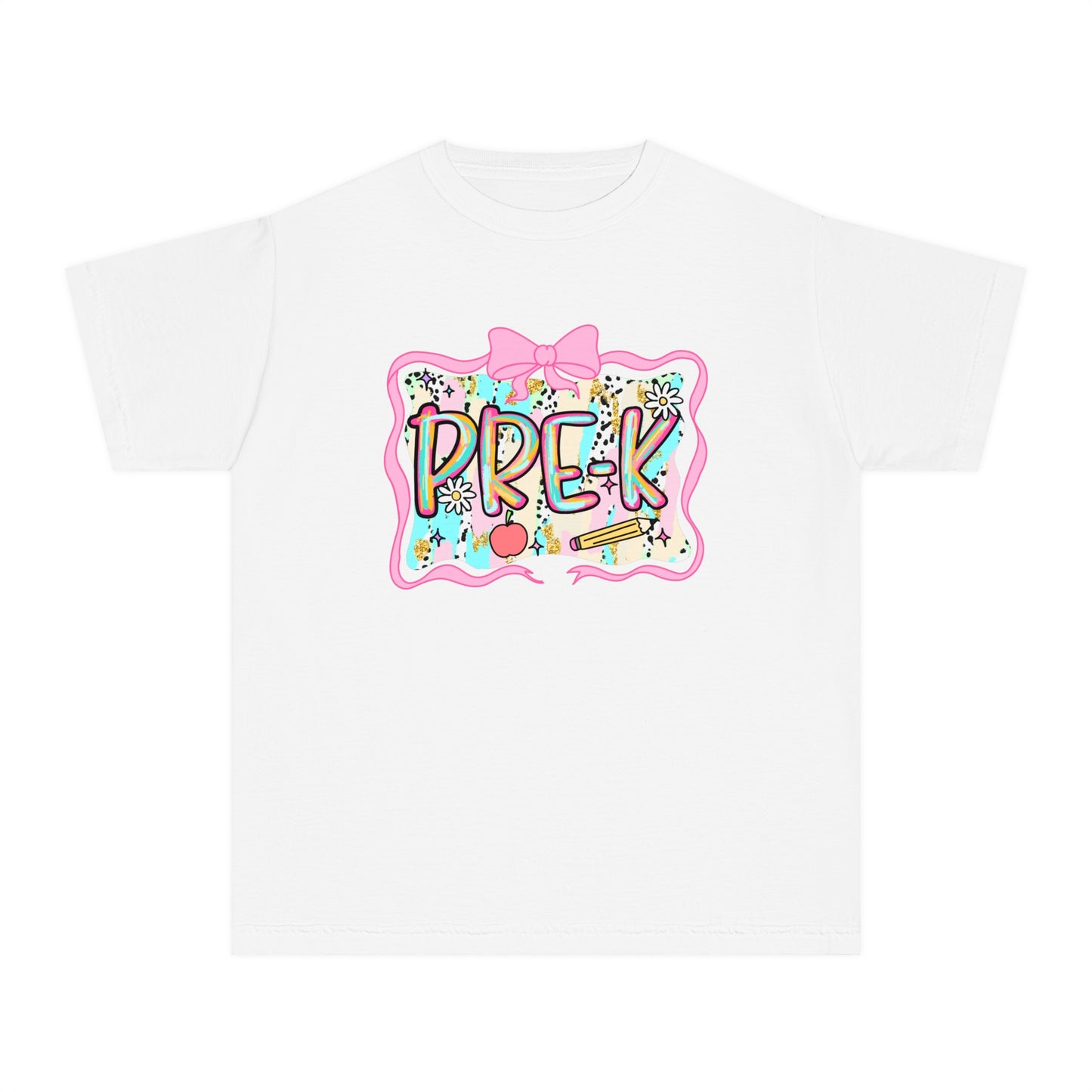 PreK Youth Midweight Tee, Fun and Playful Children's T-Shirt, Perfect for Preschool, Birthday Gift, Casual Wear, Kids Fashion