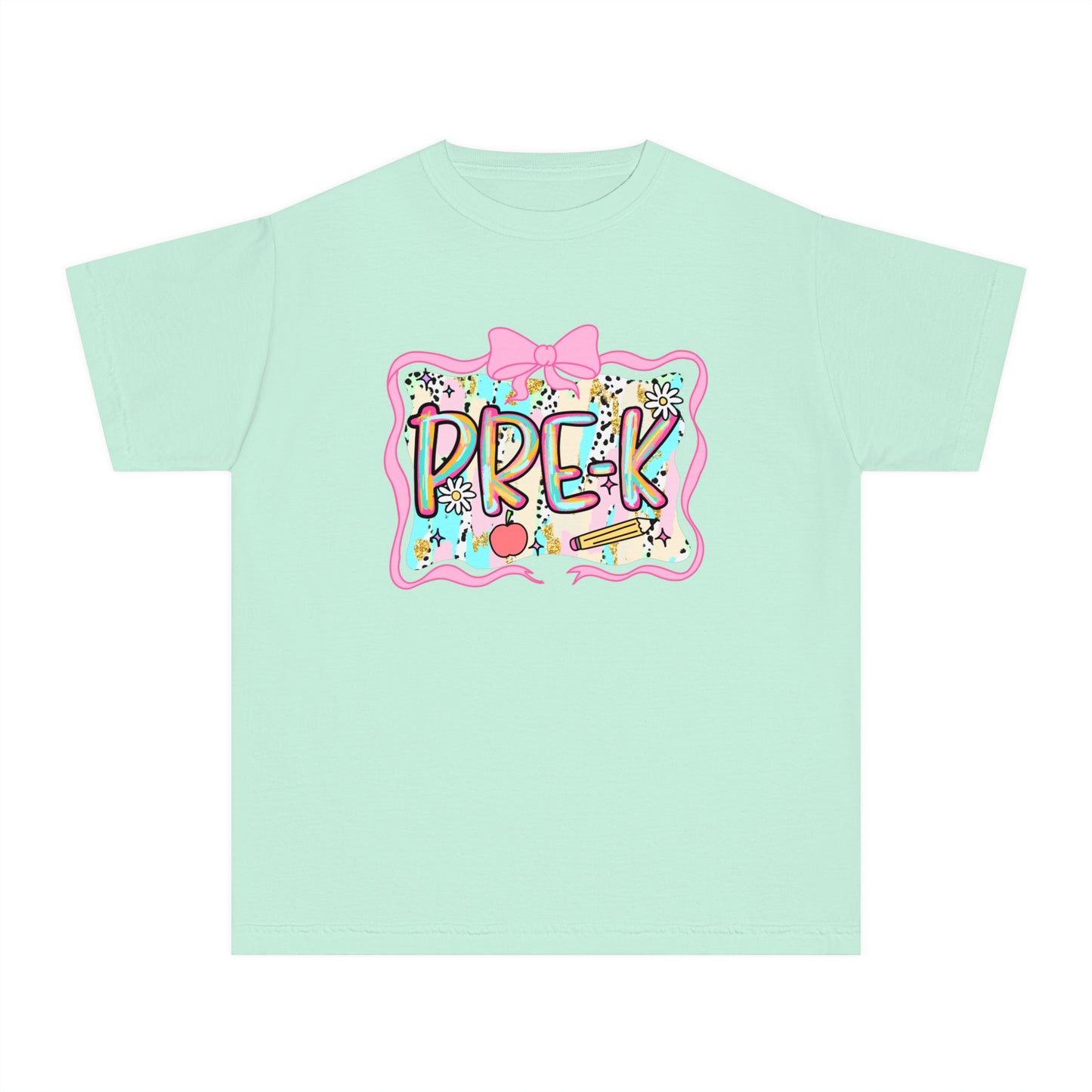 PreK Youth Midweight Tee, Fun and Playful Children's T-Shirt, Perfect for Preschool, Birthday Gift, Casual Wear, Kids Fashion