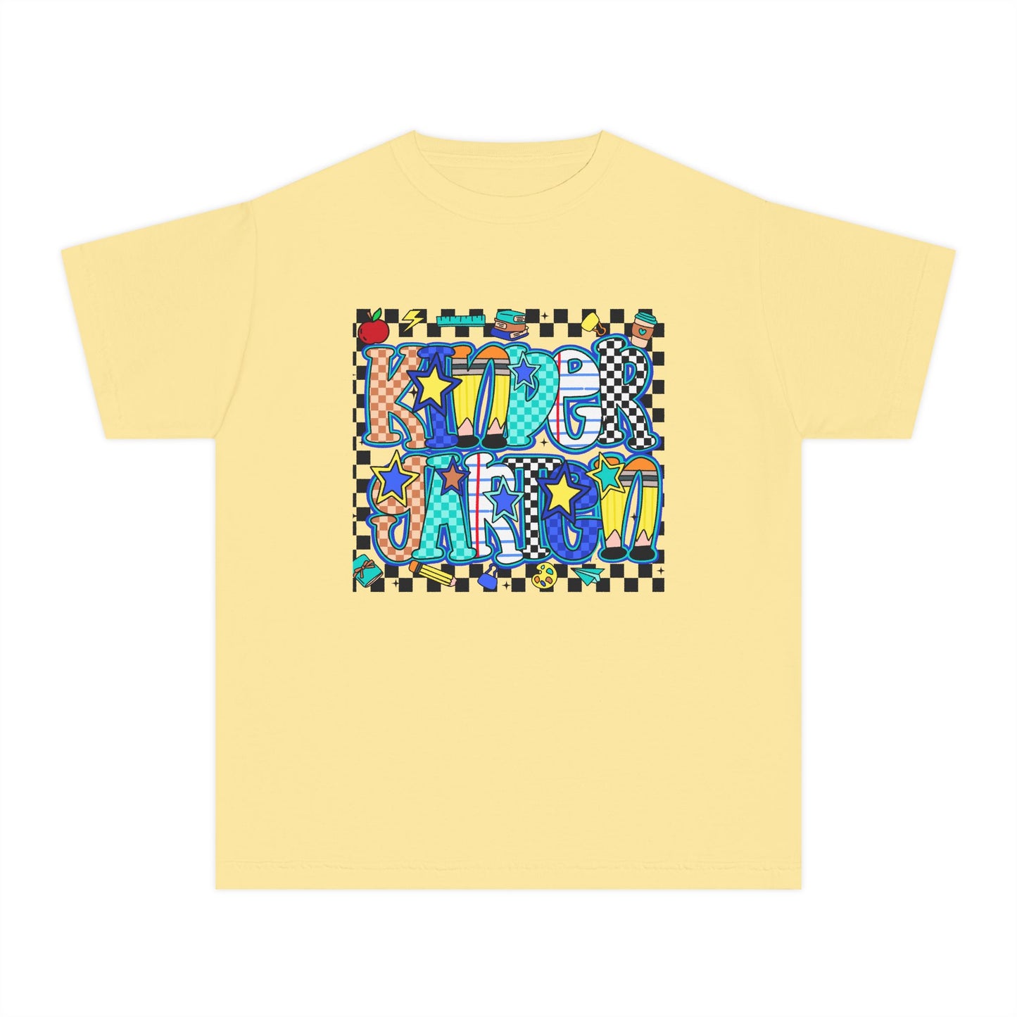 Colorful Kids Graphic Tee, Youth Midweight T-Shirt, Fun Play Shirt, Cool Summer Top, Birthday Gift for Children, Casual Everyday Wear