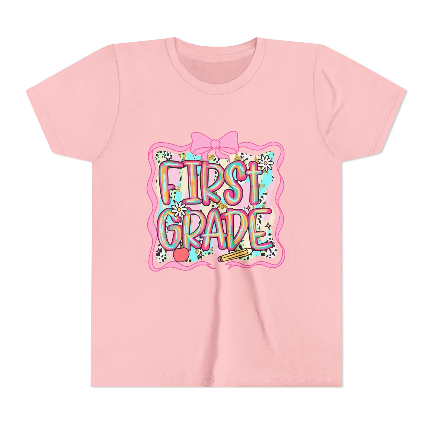 Cute First Grade Youth Tee - Perfect for Back to School, Kids' Birthdays, Celebrations, Gift for Little Scholars, and Class Parties