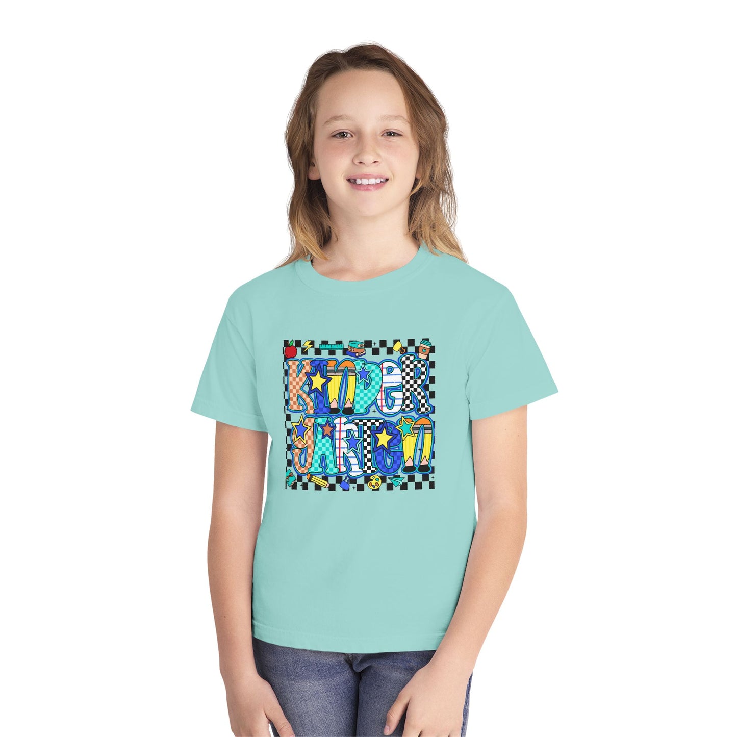 Colorful Kids Graphic Tee, Youth Midweight T-Shirt, Fun Play Shirt, Cool Summer Top, Birthday Gift for Children, Casual Everyday Wear