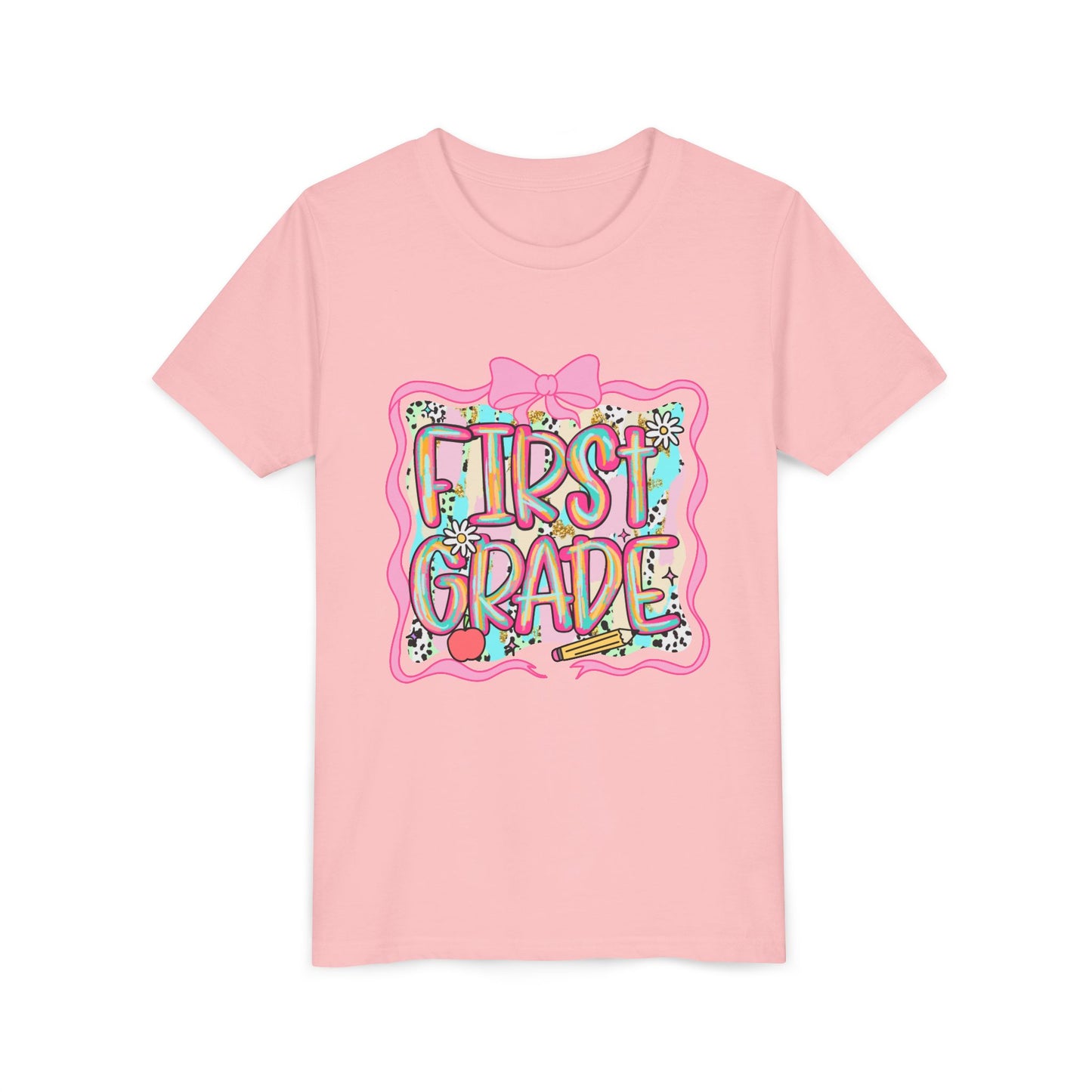 Cute First Grade Youth Tee - Perfect for Back to School, Kids' Birthdays, Celebrations, Gift for Little Scholars, and Class Parties