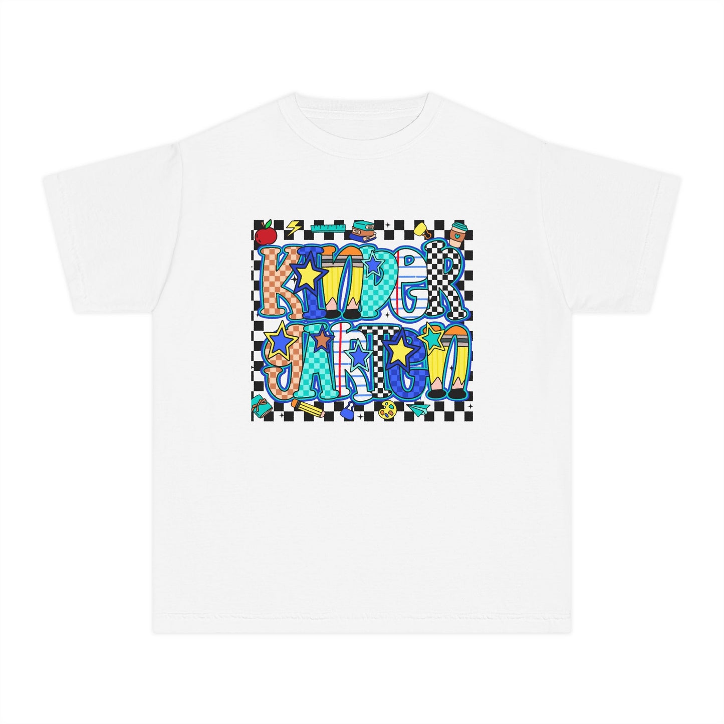 Colorful Kids Graphic Tee, Youth Midweight T-Shirt, Fun Play Shirt, Cool Summer Top, Birthday Gift for Children, Casual Everyday Wear