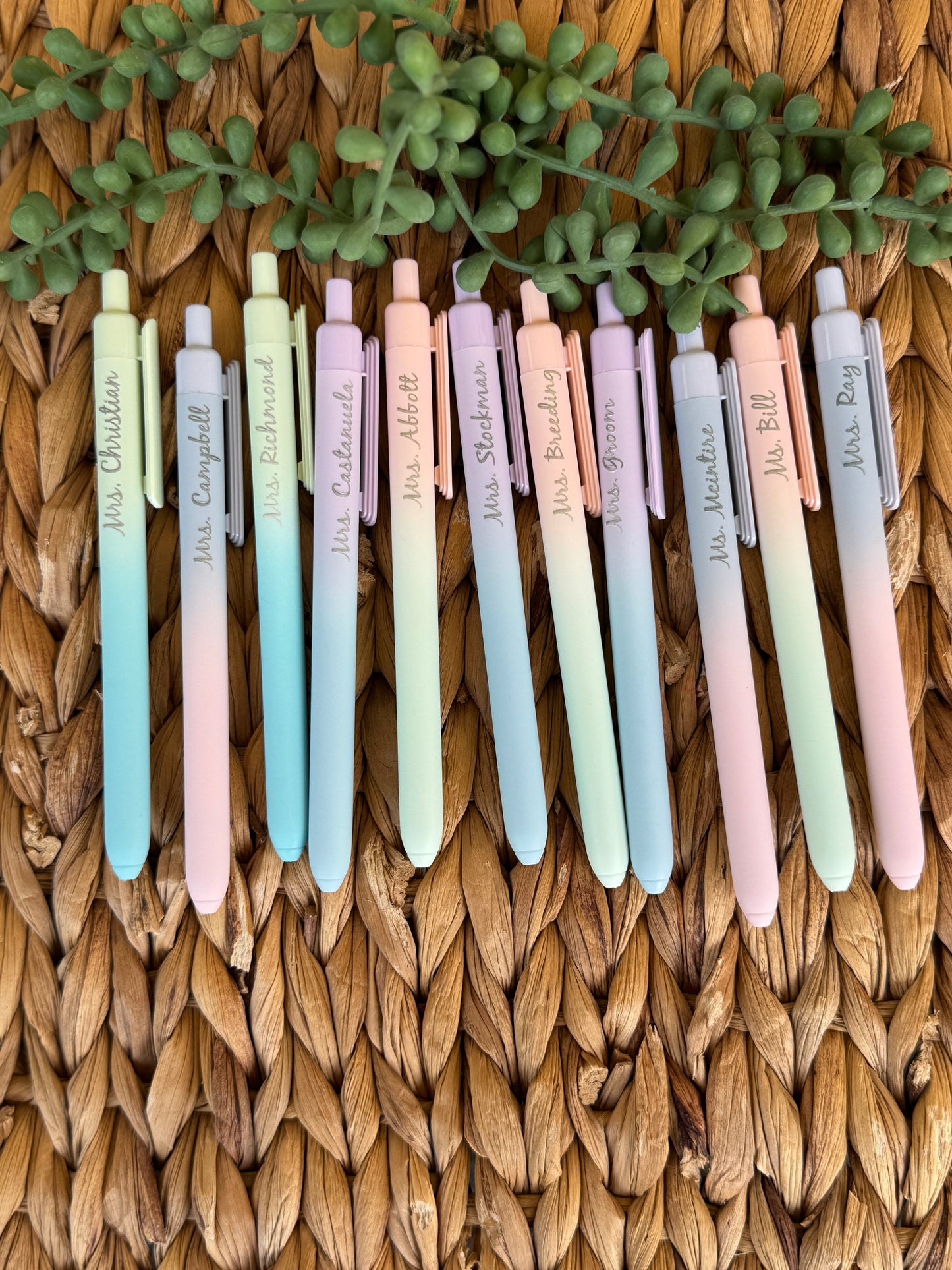 Personalized Pastel Pen