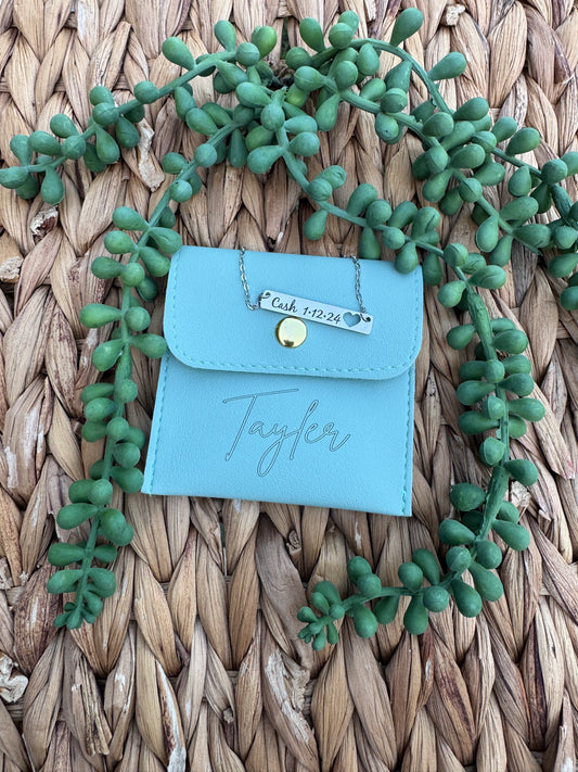 Heart Bar Necklace